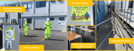 ADCO Contracting make a safe return to client sites with safety precautions